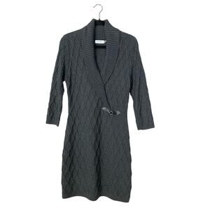 Calvin Klein Cable Knit Sweater Dress Size Medium